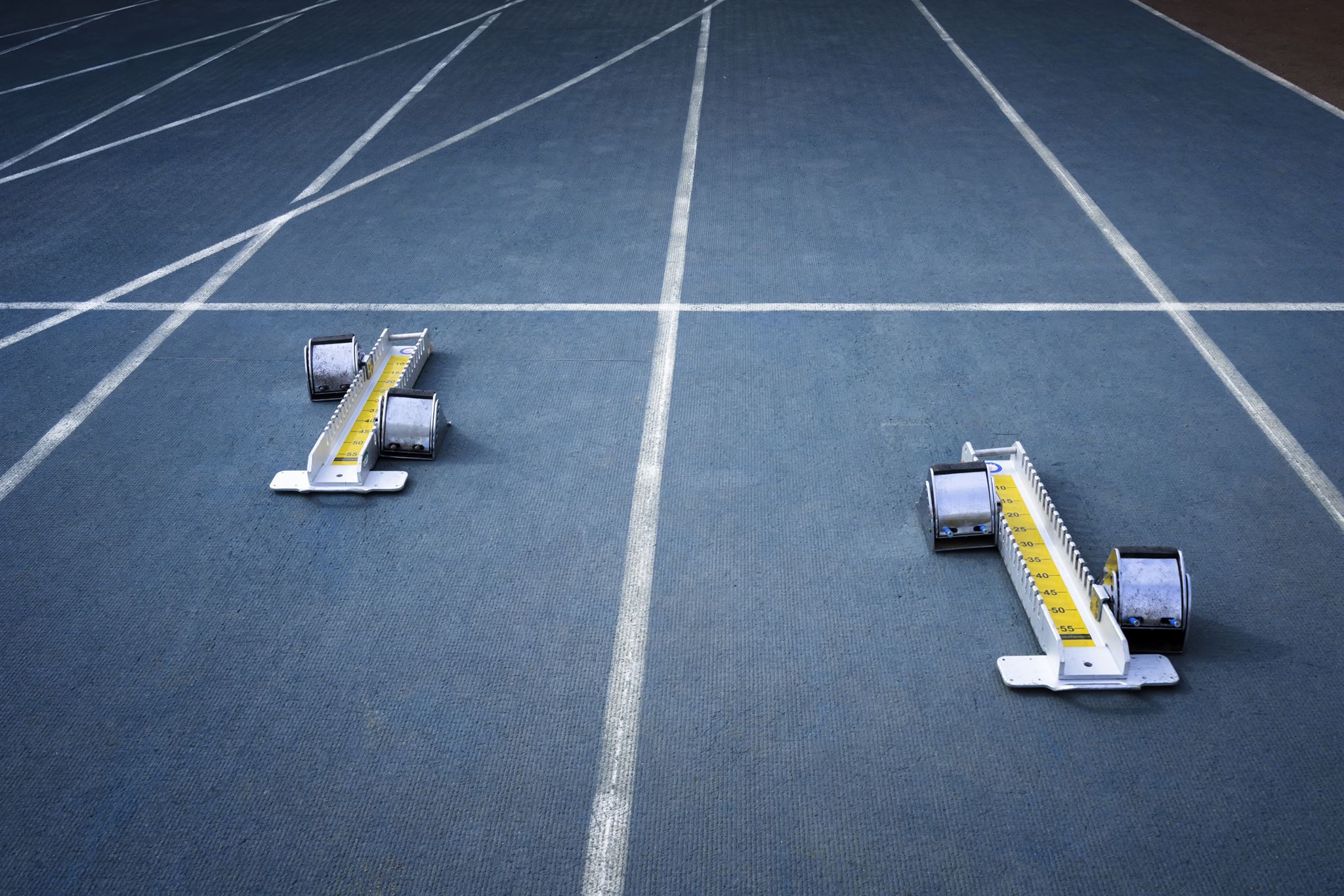 Image of pedal cars racing